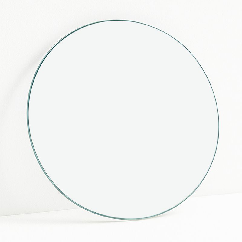 Blat Szklany z Nadrukiem Wallfluent FI 70 cm Biel bez wzoru 1 szt.