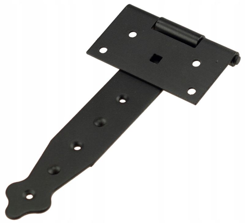 Zawias FEINZ Altanowy Ozdobny Do Drzwi 200 Czarny Wkręty 1 szt.