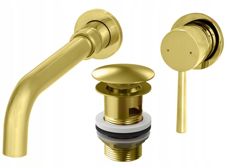 Bateria Umywalkowa Podtynkowa Granitan Kivo Korek Klik Klak Z Przelewem 1 szt.