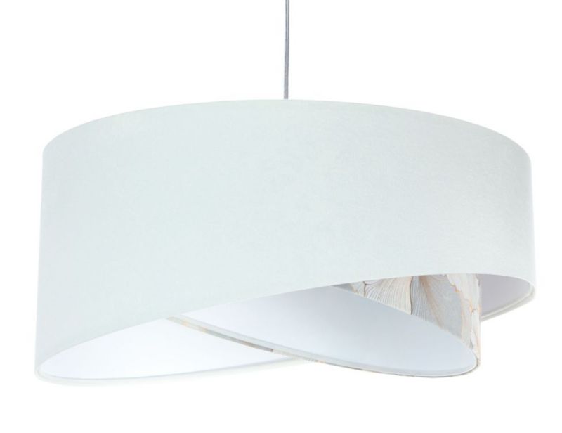 Lampa Bps Koncept wisząca WHITE FLOWER biała 1 szt