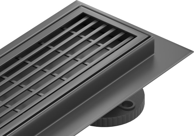 Odpływ liniowy Mexen Flat 360 czarny 60 cm 1 szt