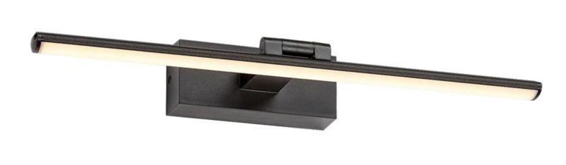 Kinkiet ścienny Rabalux Gaten czarno-biały galeryjka LED 12W 3000K 630lm IP20 wym: 15,5 x 59 x 14,5 cm - 1 szt.