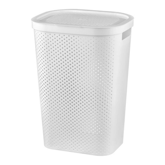 Kosz na bieliznę Curver Infinity 60 l biały