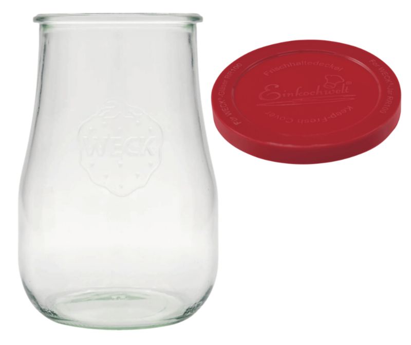Słoik MODO24 Weck 1750 ml fi 100 tulip silikonowe wieko 1 kpl.