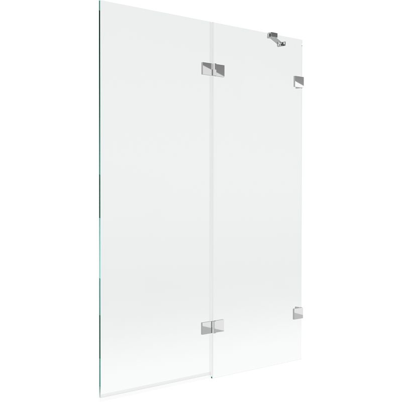 Parawan nawannowy 2-skrzydłowy Mexen Lunar transparent 120x150 1 szt