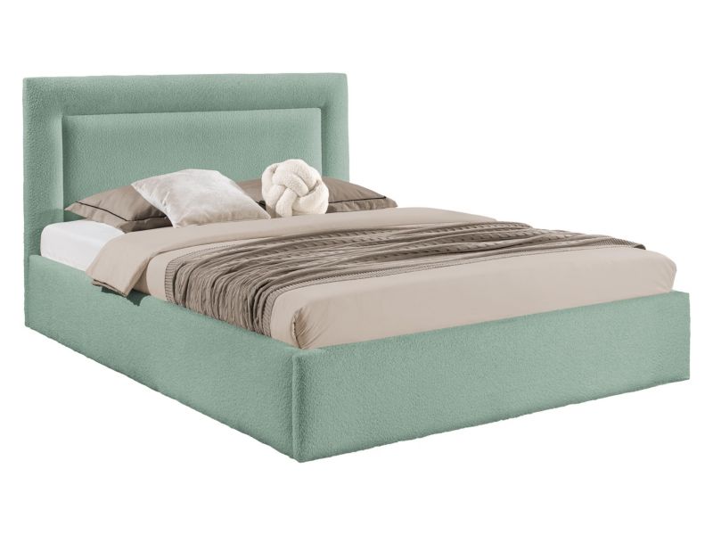Łóżko tapicerowane MIRJAN 24 Dream 140x200 miętowy 1 szt.