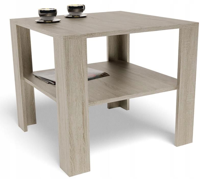 Ława Matkam stolik WYSOKA 68x68 EX3 dąb sonoma 1 szt.