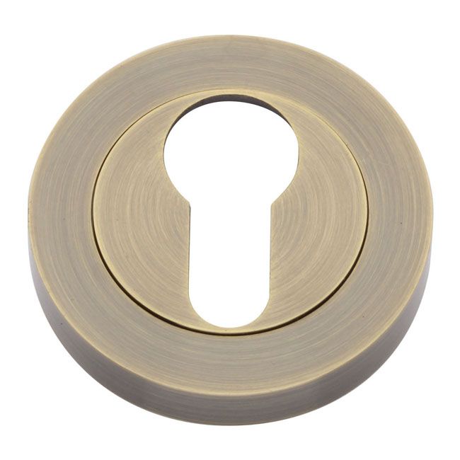 Szyld drzwiowy Gamet Carino dolny na wkładkę mosiądz antyczny