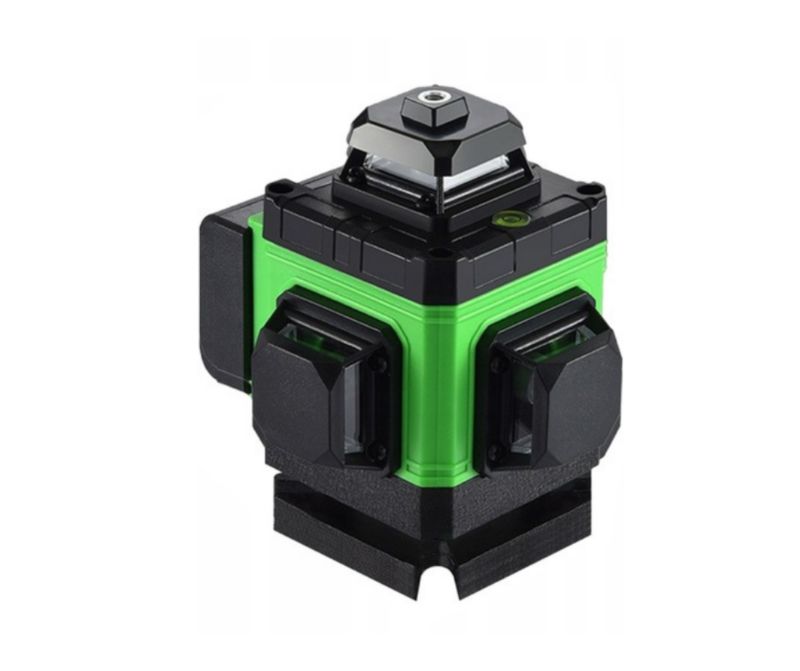 Poziomica laserowa XMaster płaszczyznowa laser krzyżowy 4d 16 linii 360st 2x akumulator 1 sztuka