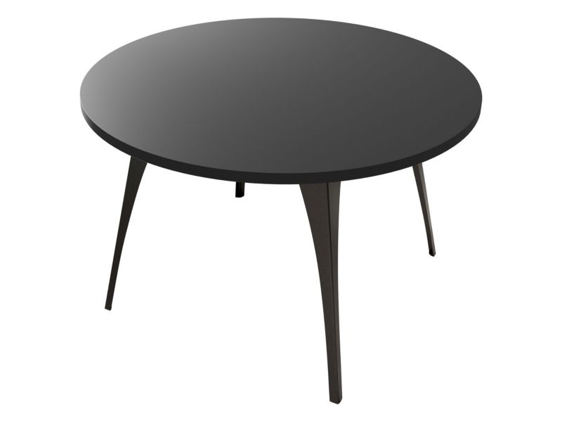 Stolik kawowy okrągły MIRJAN 24 Frida czarny 1 szt.