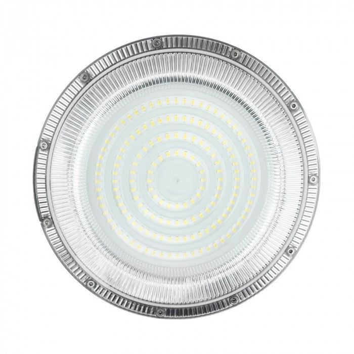 Lampa High Bay przemysłowa Ufo Ecolight High Bay czarna LED 100W 4000K 10000lm hermetyczna IP65 wym: 8,3 x 28 x 28 cm - 1 szt.