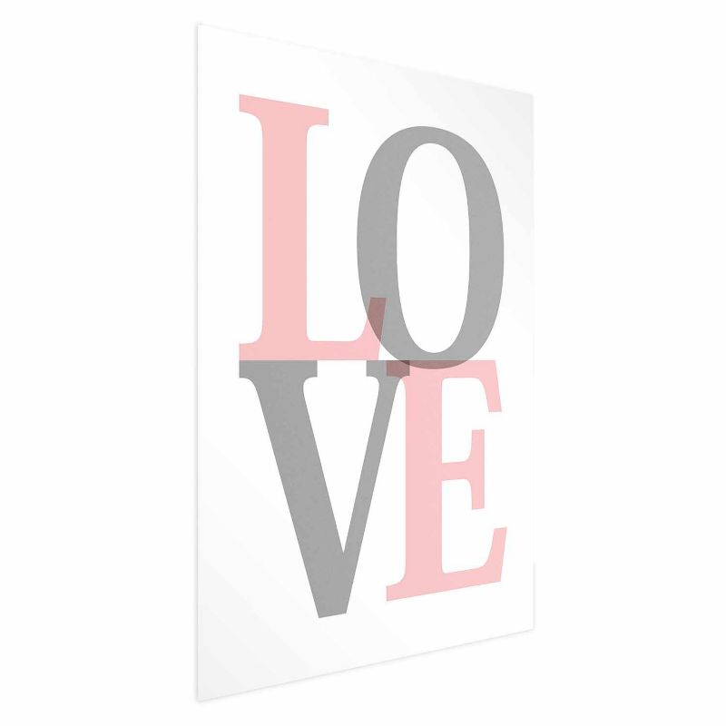 Plakat Artgeist Szara miłość 21x30 cm bez ramy 1 szt