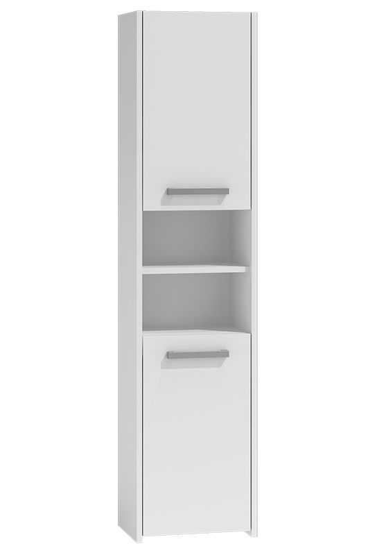 Szafka Łazienkowa Topeshop Regał Słupek S40 Biały 30x40x170 cm 1 szt.