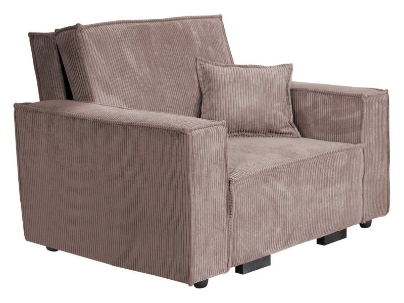 Kanapa rozkładana MIRJAN 24 Viva Star Sztruks I pudrowy róż 1 szt.