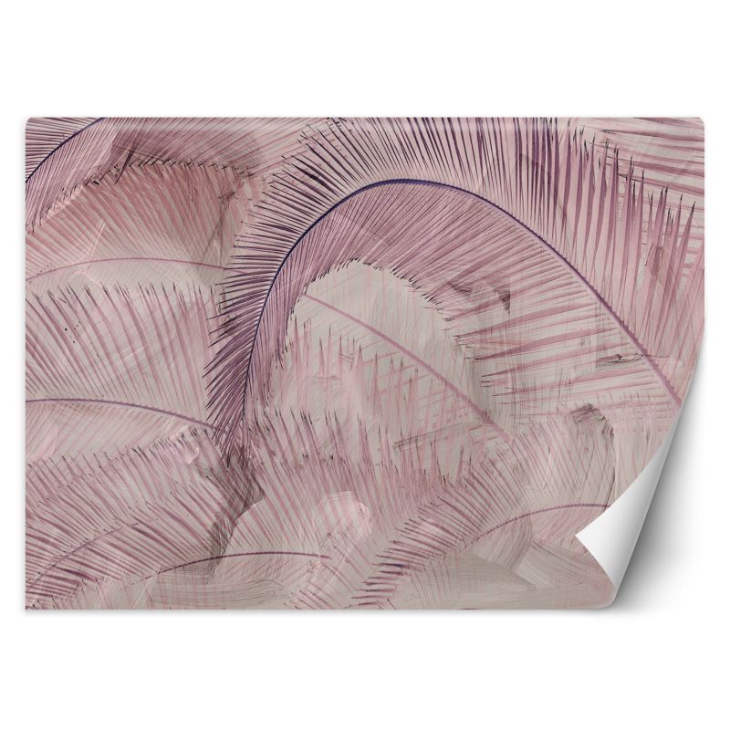 Fototapeta Feeby Liście palmy różowe 400x280 1 szt