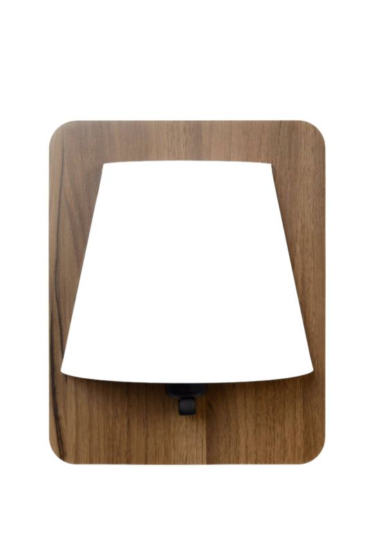 Kinkiet ścienny Lucide Idaho jasne drewno-biały 1 x E14 x 15W IP20 wym: 25 x 12,5 x 12,5 cm - 1 szt.