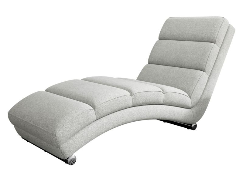 Szezlong MIRJAN 24 wypoczynkowy Holiday jasnoszary 1 szt.