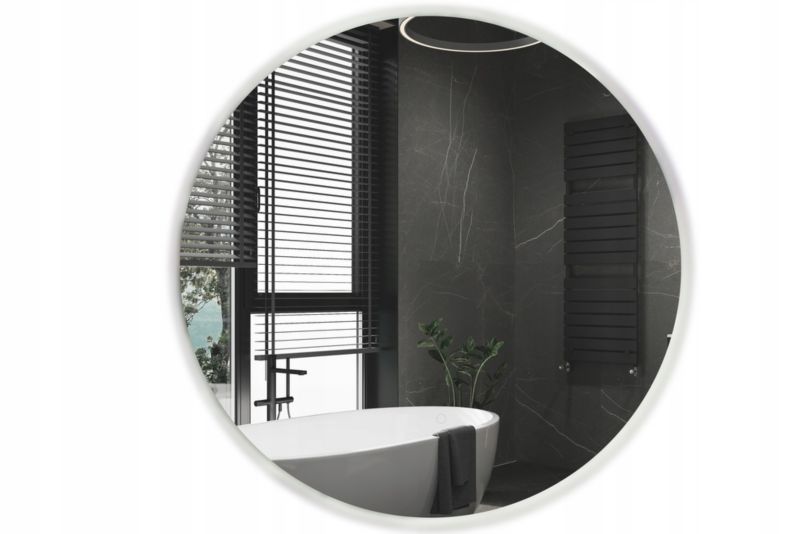 Lustro Łazienkowe Corciano okrągłe 60 cm z LED 1szt.