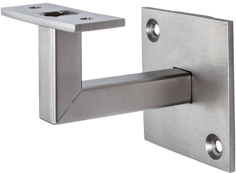 Wspornik ścienny poręczy Kornik nierdzewny 37 x 47 mm