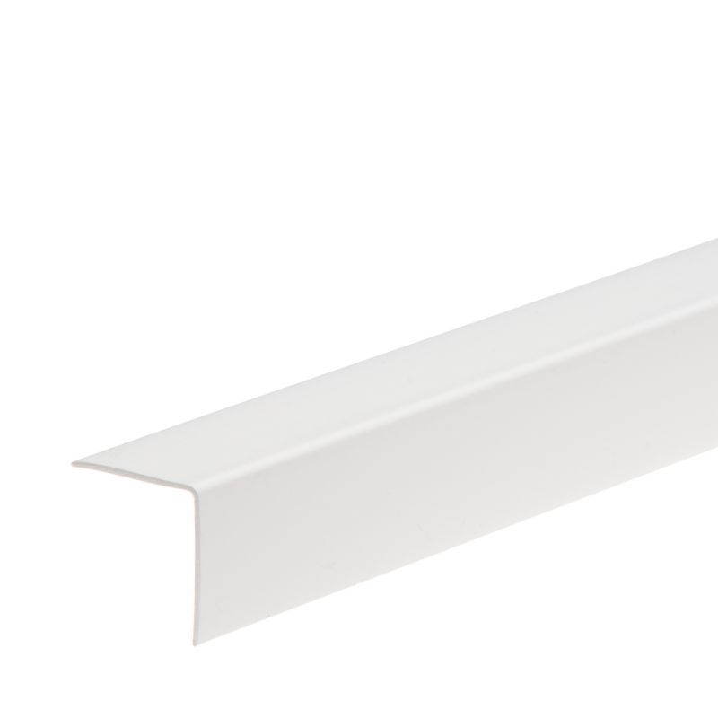 Kątownik PCV 25 x 25 x 2400 mm biały