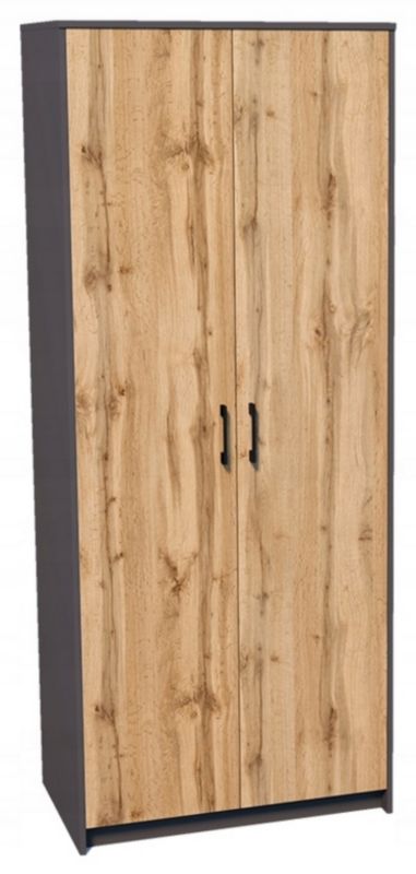 Szafa Matkam 2D4P dwudrzwiowa Rob grafit-wotan 1 szt.