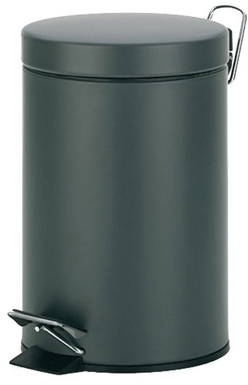 Kosz na śmieci Kela Monaco 3L ciemnoszary metal matowy, 1 szt.