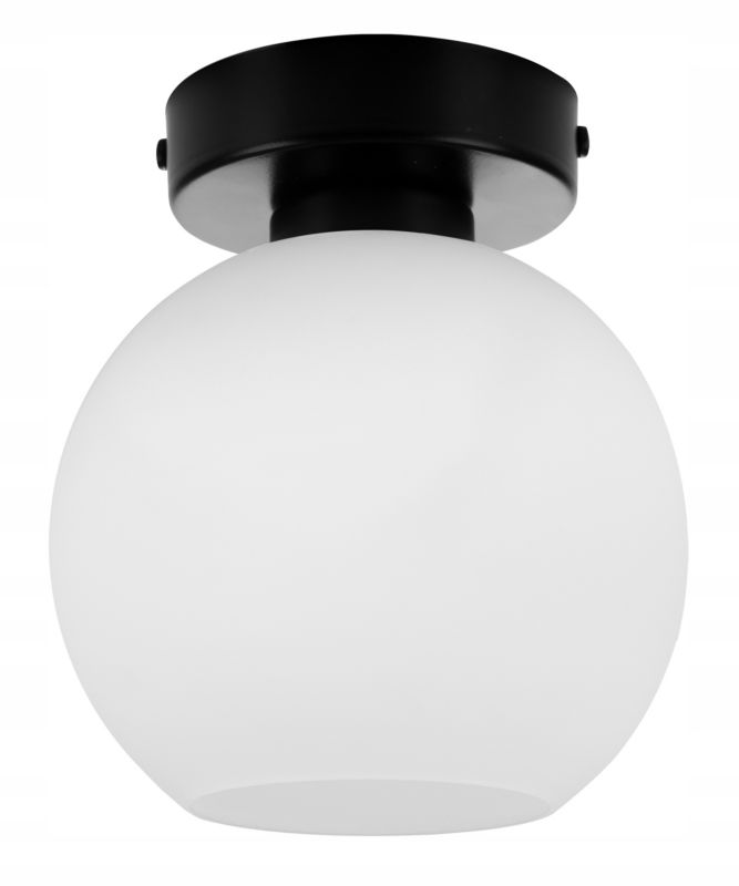 Lampa sufitowa wisząca Light Home LH Eliza kinkiet prosty 1x E27 60W czarny/biały 1szt.