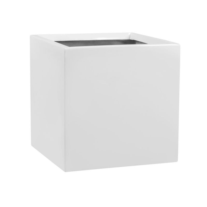 Doniczka PD Concept Z Włókna Szklanego Na Taras Do Domu D92B biały Połysk 1 szt