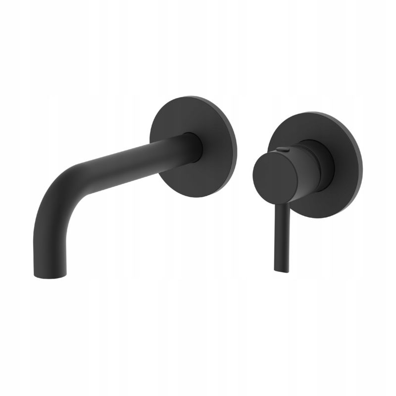 Bateria umywalkowa podtynkowa Durasan TAMMY czarny mat 1-uchwytowa 1 szt.