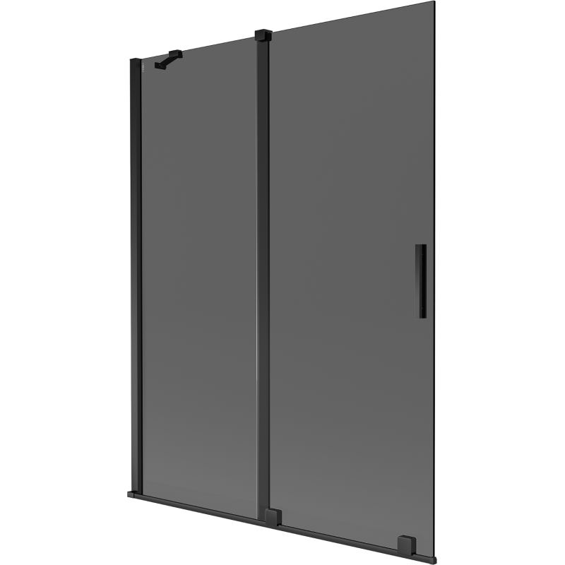 Parawan nawannowy 2-skrzydłowy Mexen Velar grafit 130x150 1 szt.