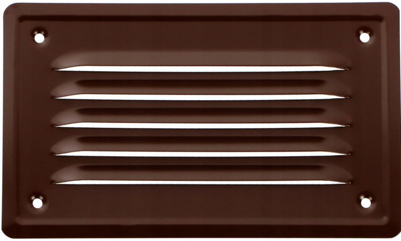 Kratka FEINZ Wentylacyjna Metalowa 14X7 Kominowa Brąz 1 szt.