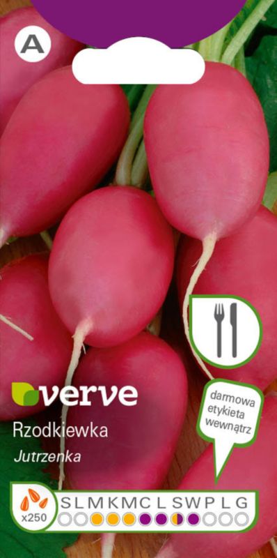 Nasiona rzodkiewka Jutrzenka Verve