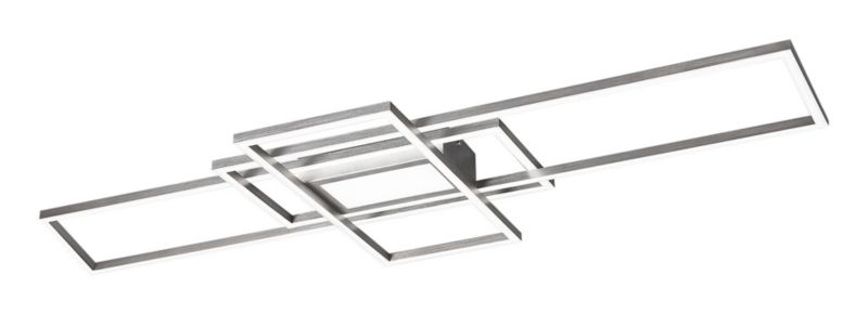 Lampa sufitowa wisząca Rabalux Thabita 8696 chrom satynowany-biała pilot wbudowany LED 54W 1 szt.