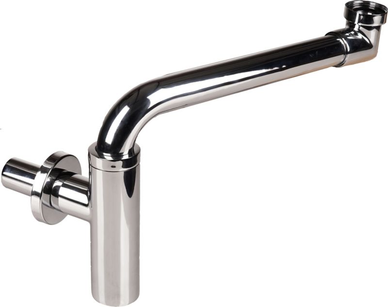 Półsyfon umywalkowy Jano przyścienny chrom