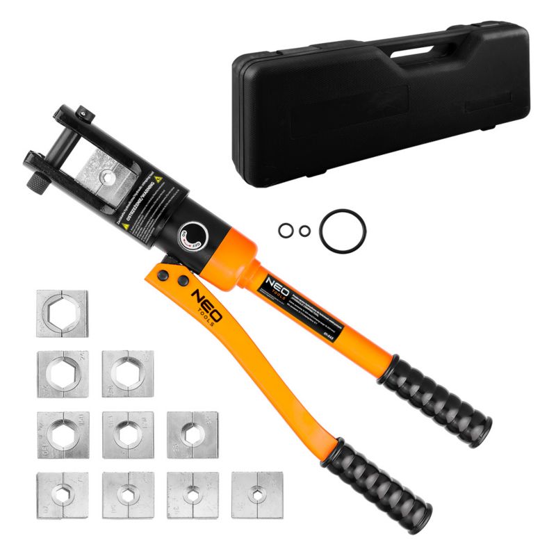 Praska ręczna hydrauliczna NEO TOOLS do końcówek elektrycznych 16-300 mm 1 szt