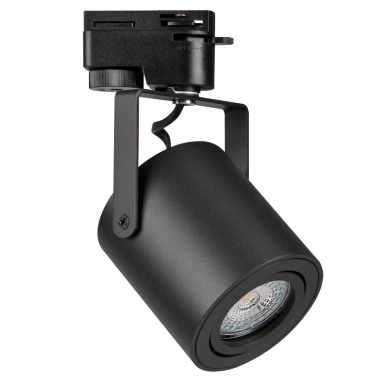Reflektor szynowy MINOR 1xGU10 Sanico Goldlux 1-fazowy czarny IP20 1 szt.