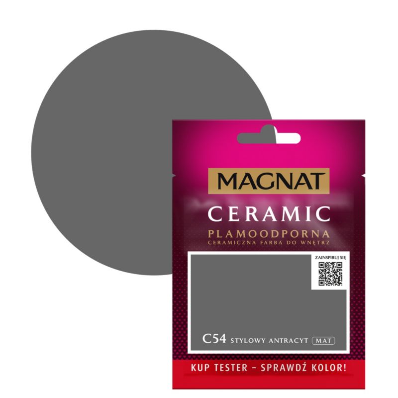 Tester farby Magnat Ceramic C54 stylowy antracyt 0,03 l