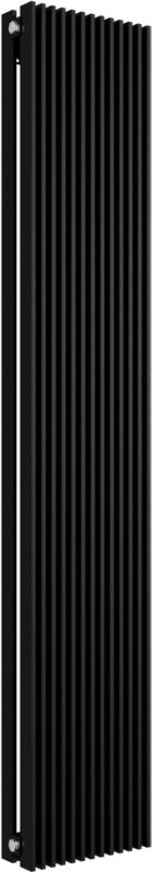 Grzejnik dekoracyjny Instal-Projekt Afro 160 x 28 cm czarny