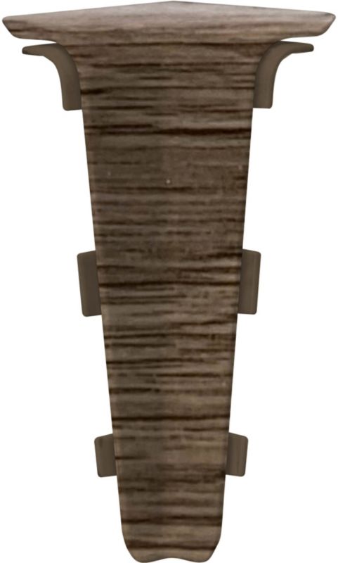 Narożnik wewnętrzny do listwy Arbiton Indo PCV dąb ciemny