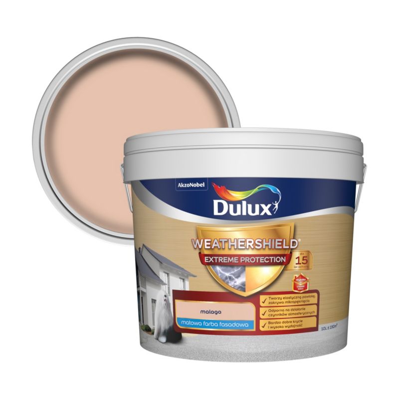 Farba elewacyjna Dulux Extreme malaga 10 l