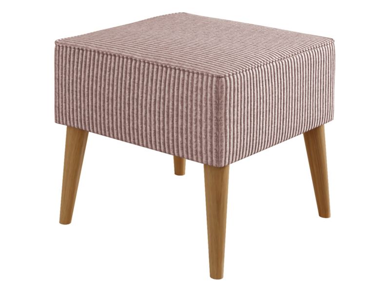 Podnóżek MIRJAN 24 Estjano Sztruks jasnoróżowy 1 szt.