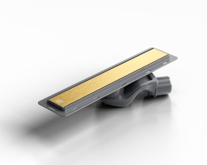 Odpływ liniowy Lambro złoty mat 40cm 1 szt.