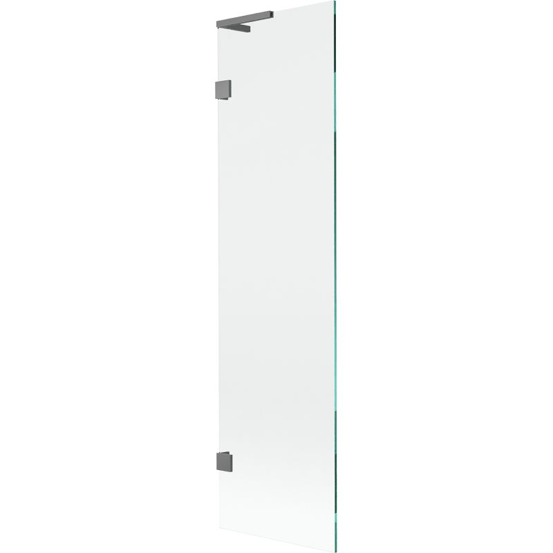 Parawan nawannowy Mexen Lunar L gun metal 50x150 cm 1-skrzydłowy 1 szt