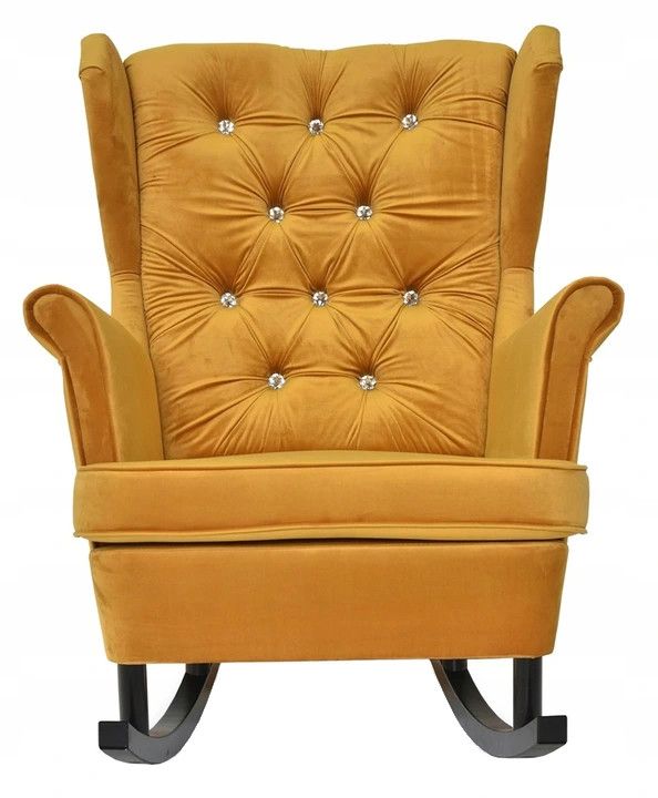 Fotel uszak do salonu bujany Family Meble Gaja aksamit 1szt