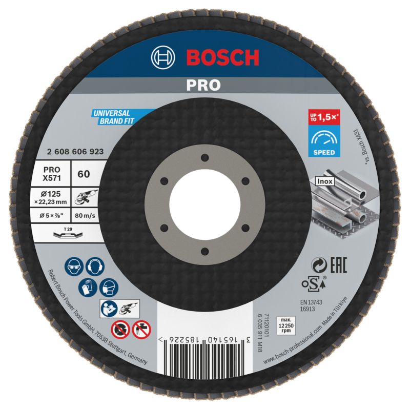 Tarcza listkowa do metalu Bosch PRO 125 mm G60