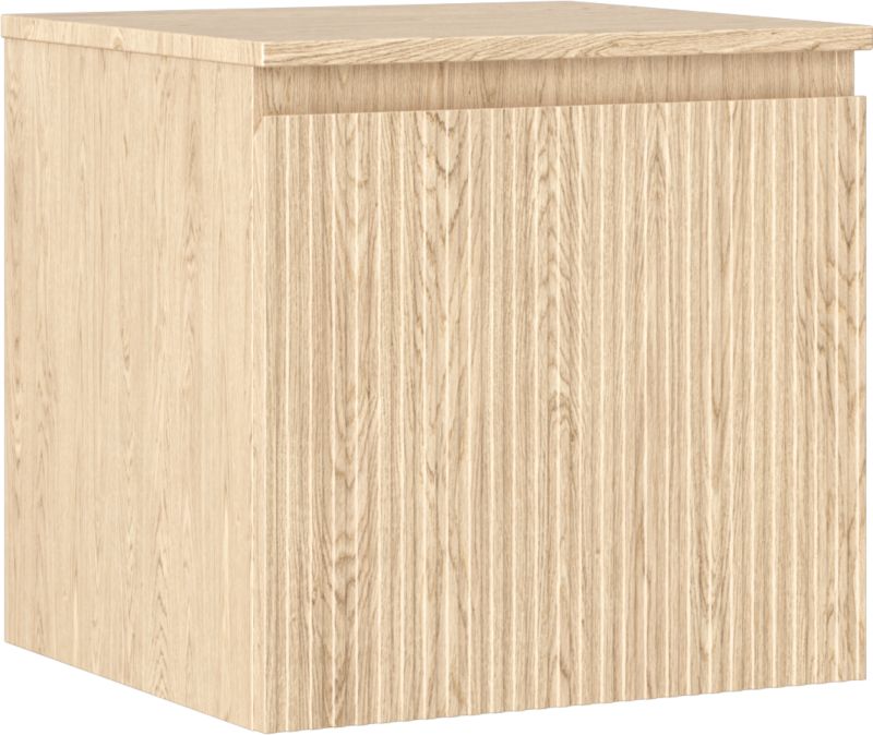 Szafka podumywalkowa Mexen Rivel dąb ryflowana 50x47 cm 1 szuflada 1 szt.