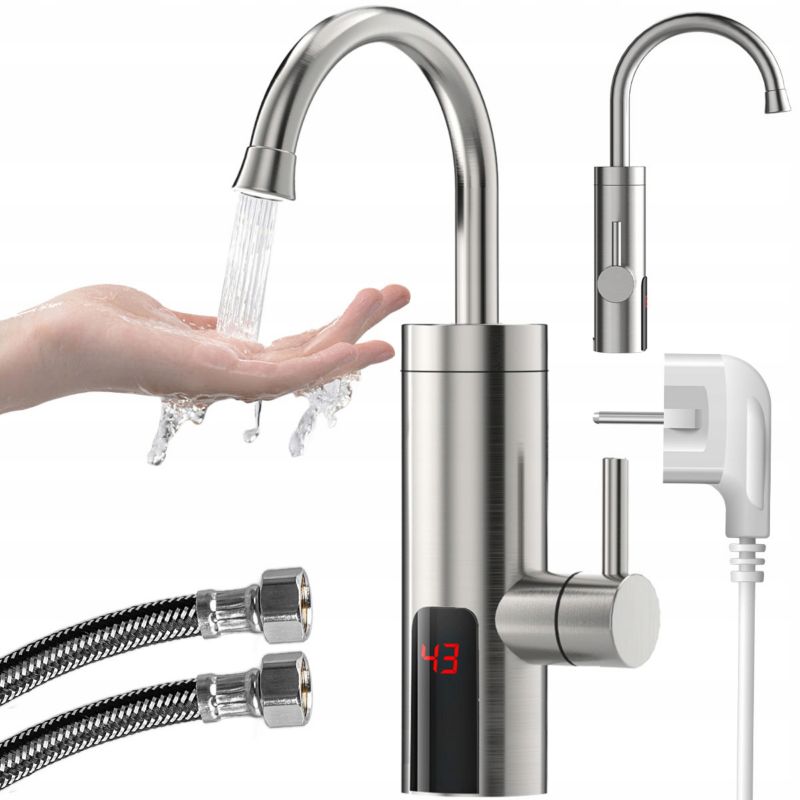 Przepływowy podgrzewacz wody Vayox VA0211 pionowy elektryczny 3000W 1 szt.