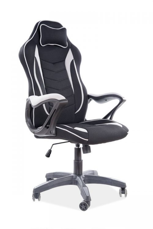 Fotel Signal gamingowy ZENVO czarny/szary 1 szt