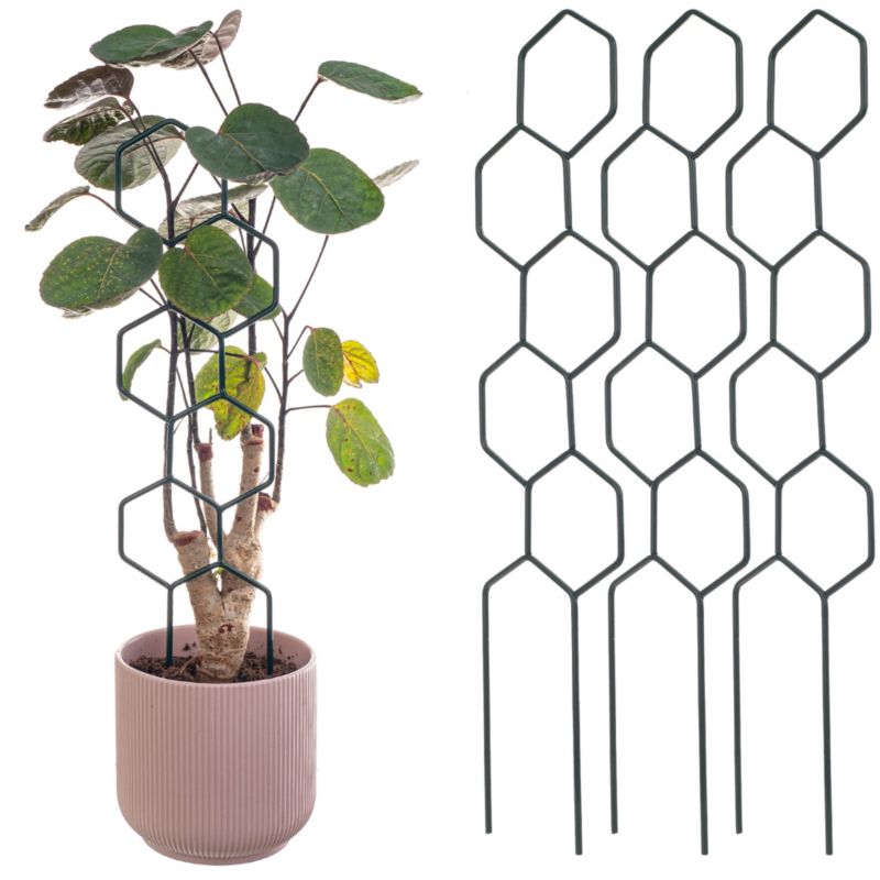 Podpora KADAX doniczkowa Drabinka HEX kpl. 3szt.