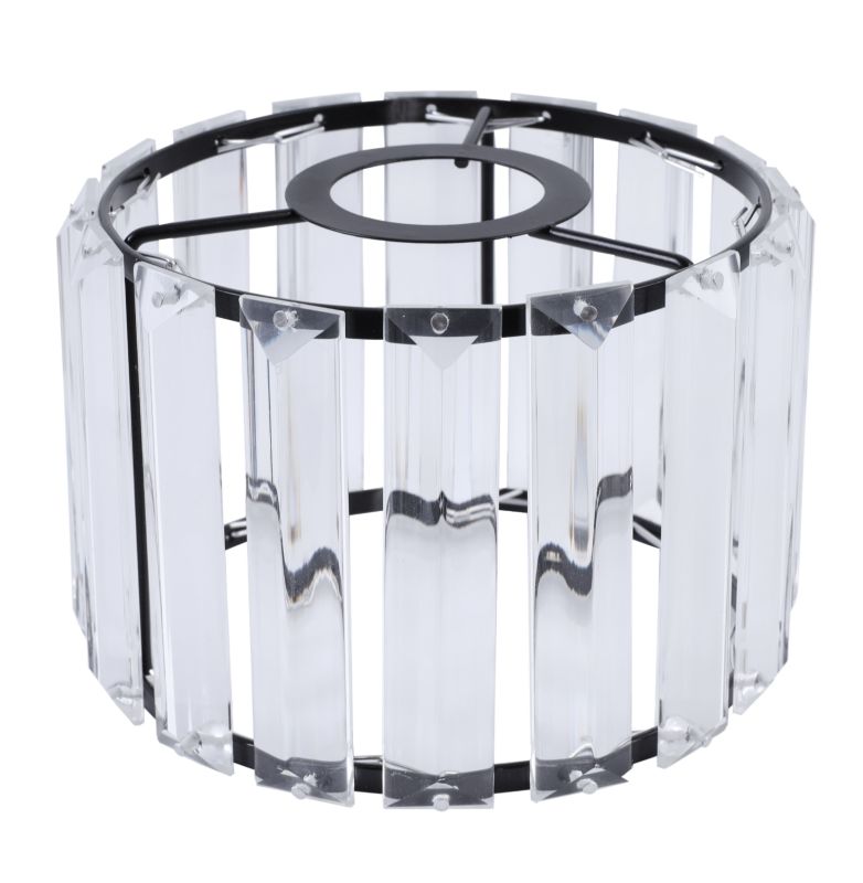 Klosz do lampy wiszącej Light Home LH Holdi E27 transparentny szklany 14x14cm 1szt.